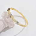Wholesale LX0630 18K Gold Plated Fine Fashion Jewelry Snake Women's Bracelet Necklace Earrings for Wedding Gift