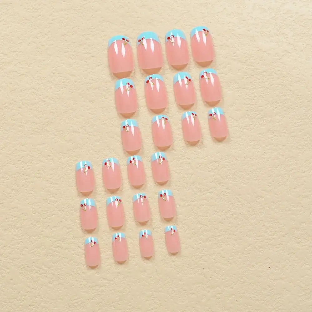 24pcs Halloween Bat Press-On Nails | Stiletto & Ballerina Almond Nail Tips | DIY Nail Art